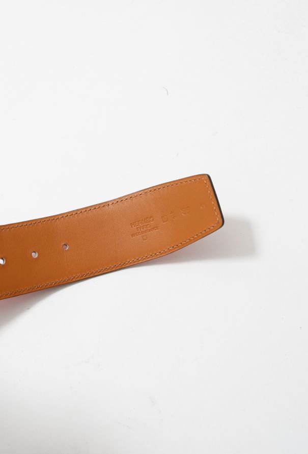 Hermès Thin Alligator 'H' Belt - 5