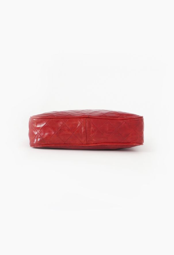 Chanel Vintage Red Camera Bag - 5