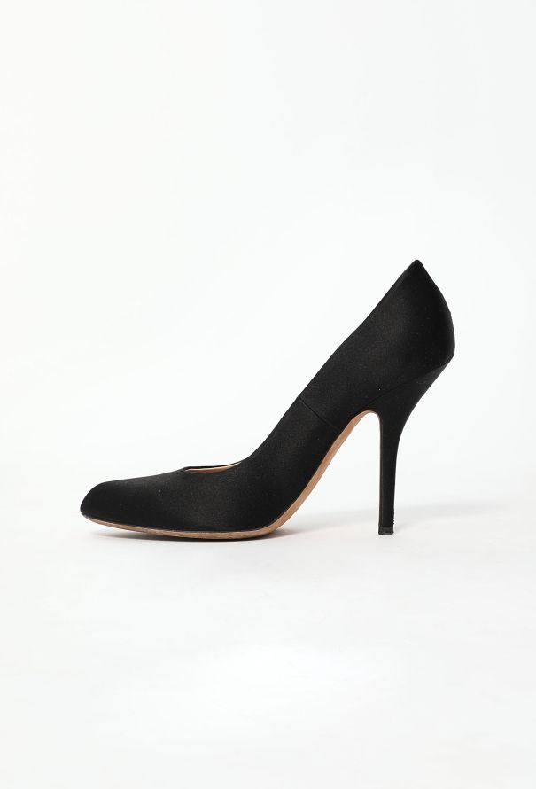 Céline S/S 2013 Classic Satin Pumps - 5