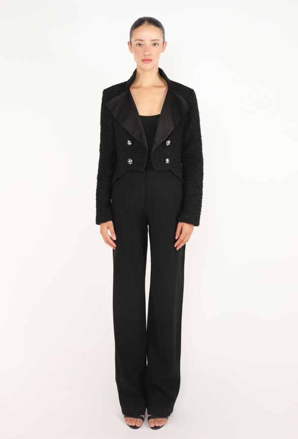 Chanel Tweed Smoking Blazer, F/W 2019 - 5