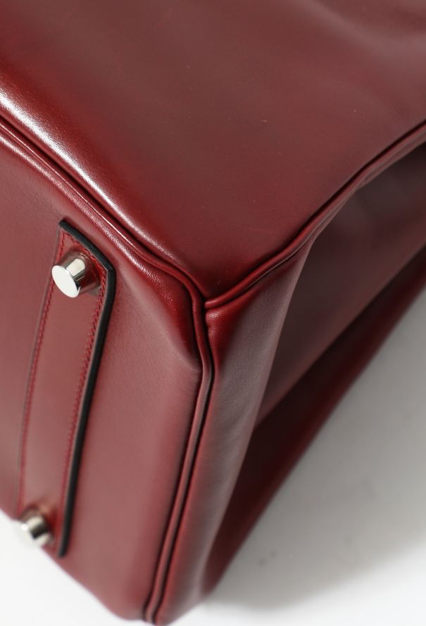 Hermès Rouge H Box Birkin 35 - 9