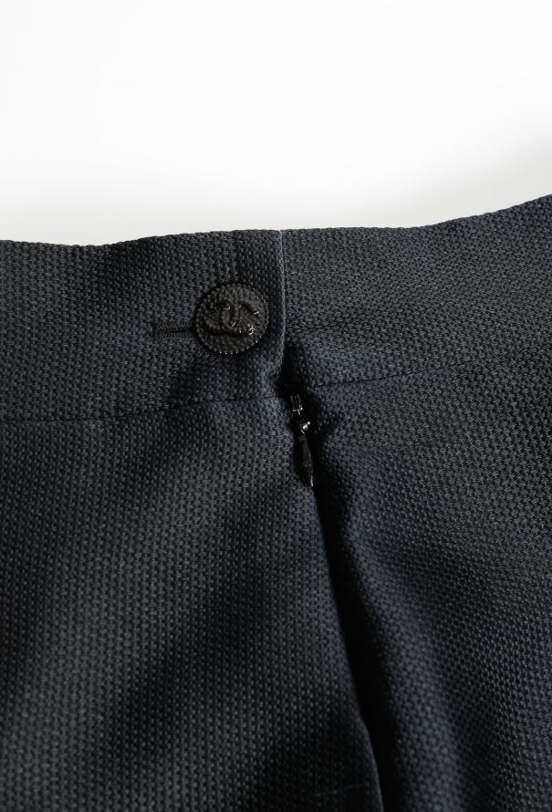 Chanel Piqué Silk Tulip Skirt - 6