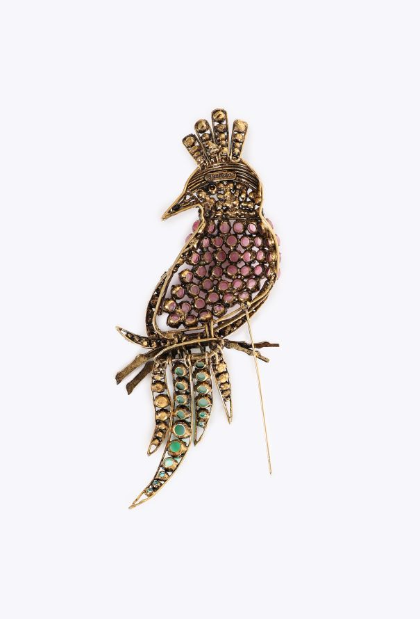 Iradj Moini Hoopoe Bird Brooch, 1980s - 7