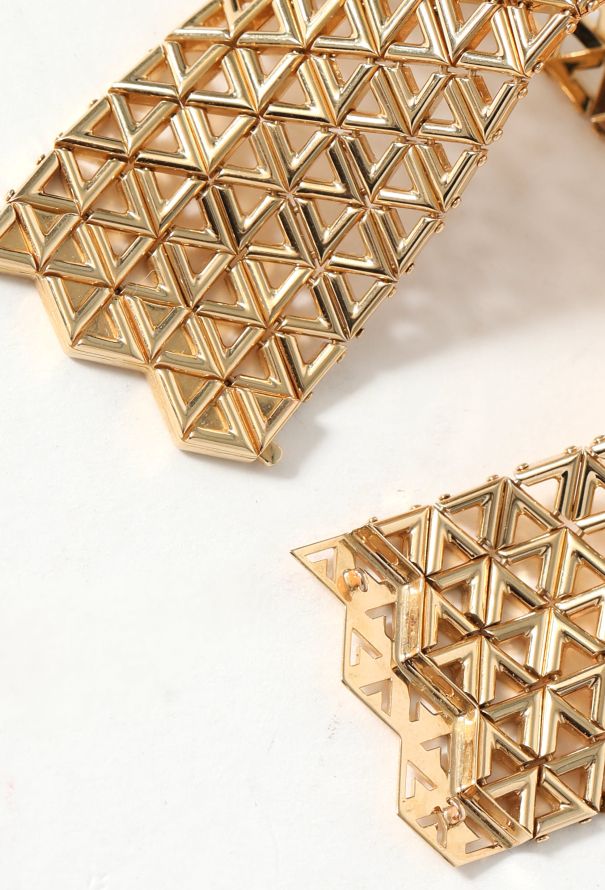 Louis Vuitton 18k Yellow Gold Volt Mesh Bracelet - 4