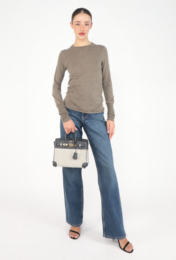 Hermès Beautiful 2024 Toile H & Swift Birkin 25 - 6
