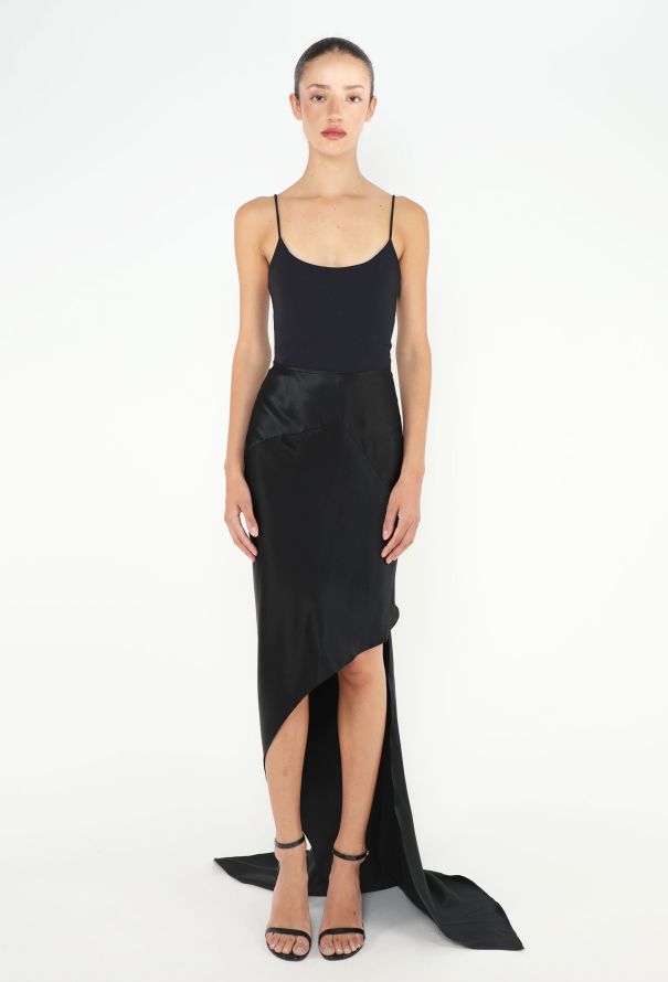 Narciso Rodriguez Silk Train Skirt - 1