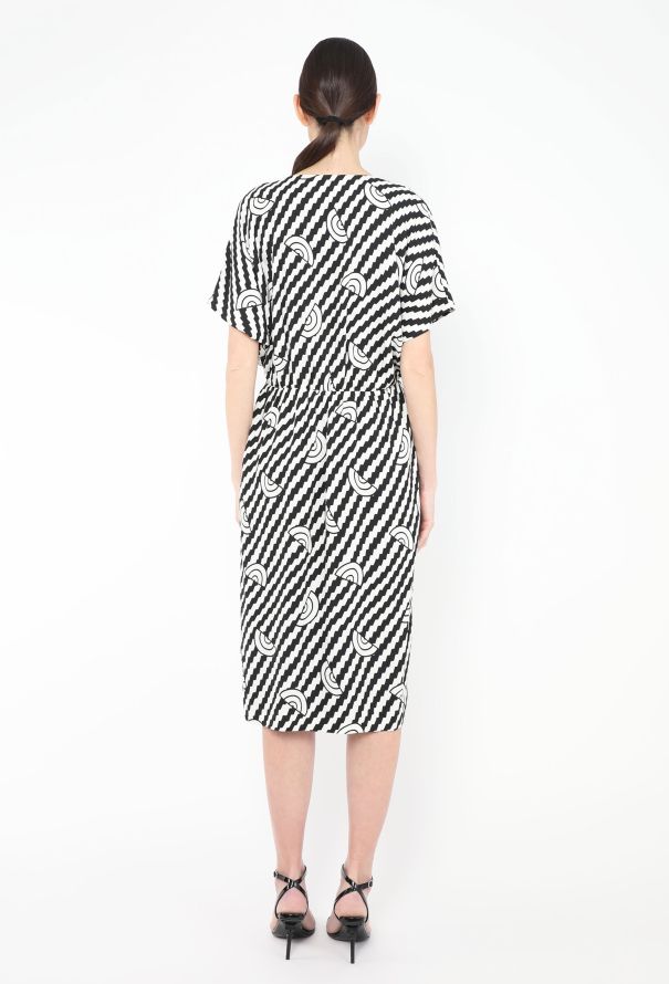 Céline 2021 Geometric Bicolor Dress - 5