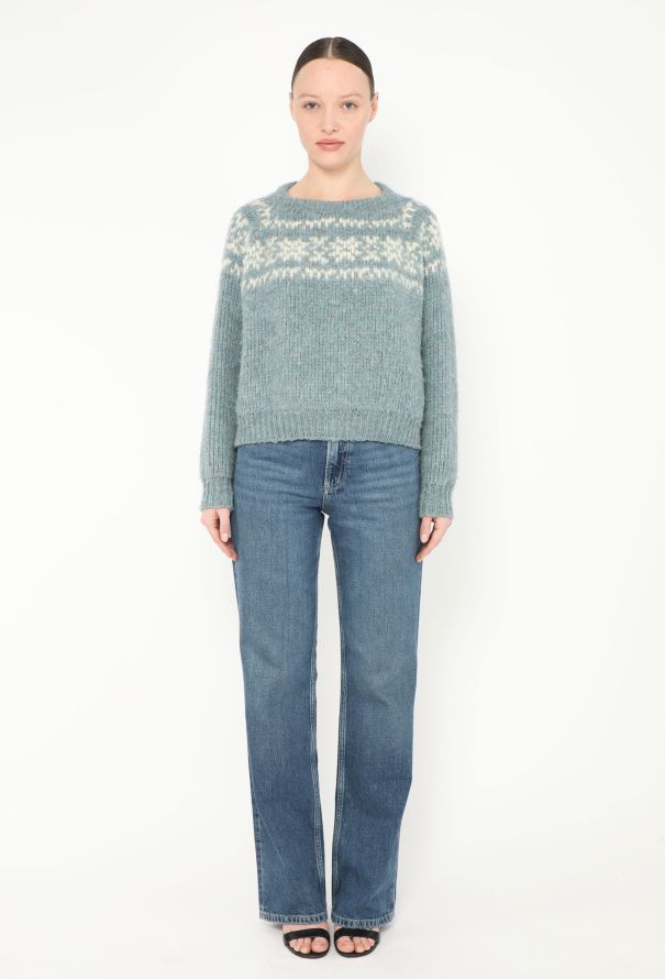 Céline 2022 Fair Isle Knit Sweater - 2