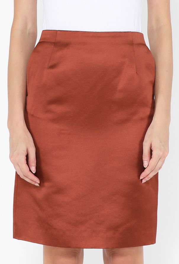Loro Piana Silvia Silk & Cashmere Duchesse Skirt, 2024 - 3