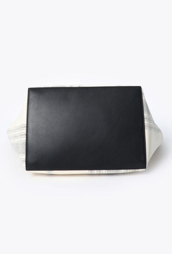 Céline Striped Canvas Phantom Tote - 6
