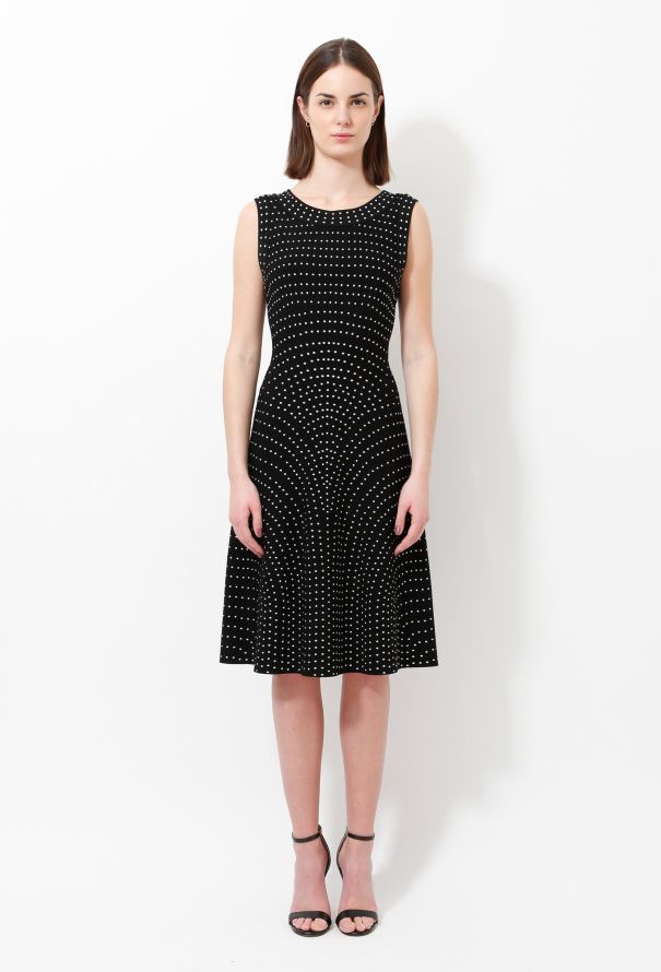 Alaïa S/S 2017 Flared Polka Dot Dress - 1