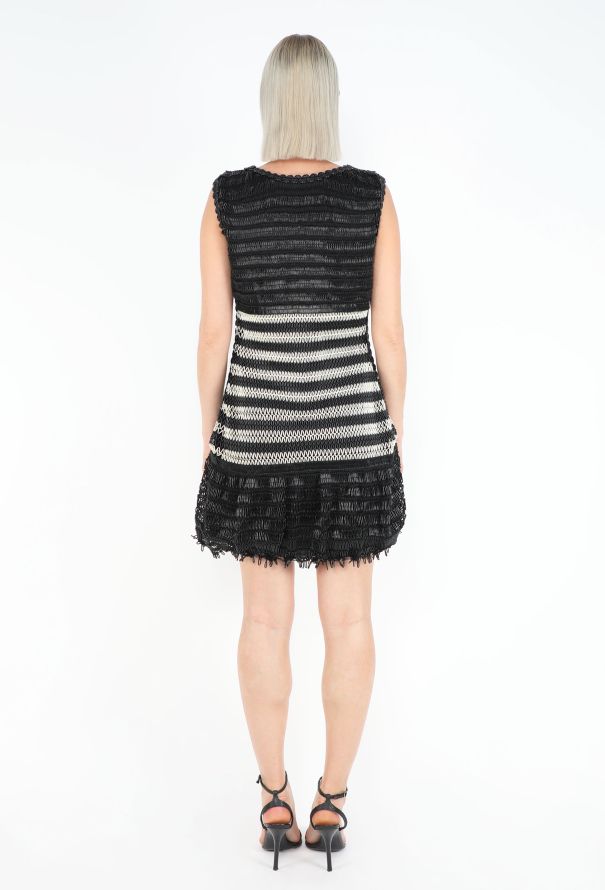 Chanel COLLECTOR S/S 1994 Vinyl Crochet Dress - 6