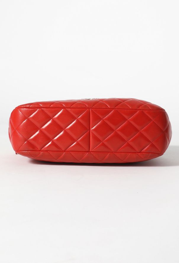 Chanel Red Jumbo Camera Bag - 6