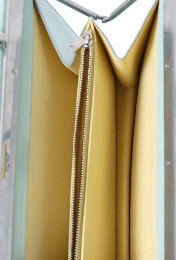 Céline S/S 2017 Blue Medium Clasp Bag - 13