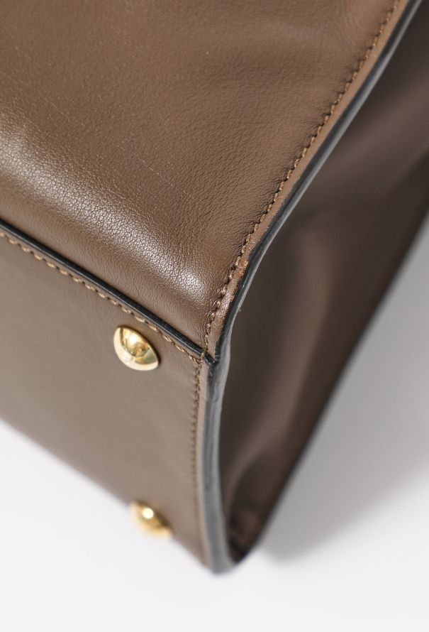 Fendi Taupe Medium Peekaboo X-Lite - 8