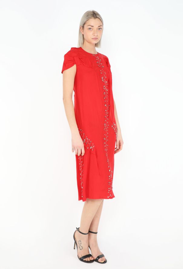 Junya Watanabe Early 2000s Safety Pin Dress - 3