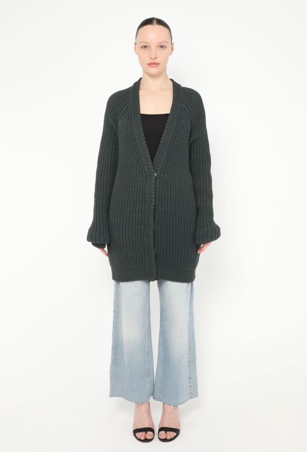 Balenciaga Braided Knit Cardigan - 3