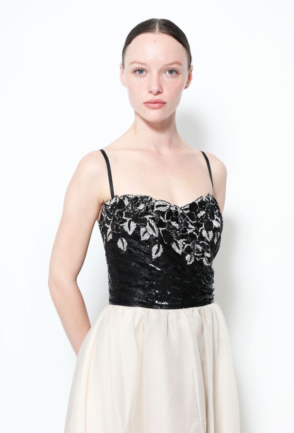 Jean-Louis Scherrer Couture '70s Embellished Bustier Gown - 2