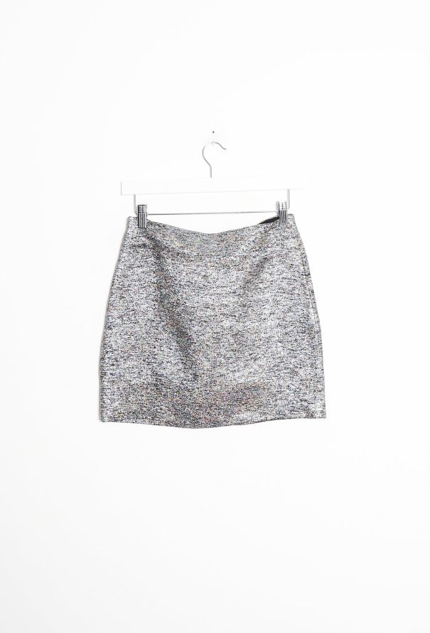 Rodarte Holographic Threaded Skirt - 8