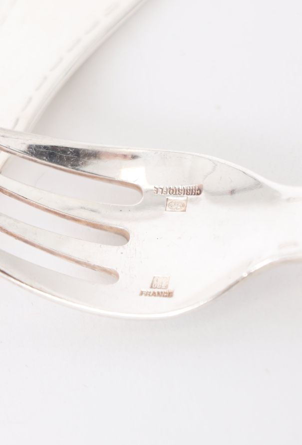 Vintage Objects & Decor Christofle Children Silverware Spoon and Fork - 4