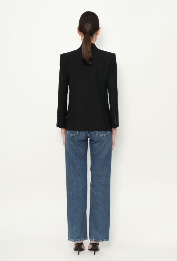 Givenchy S/S 2018 Tailored Emblem Blazer - 5