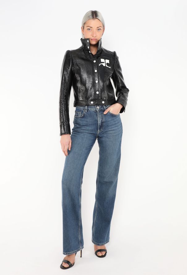 Courrèges 2024 Mod Vinyl Jacket - 1