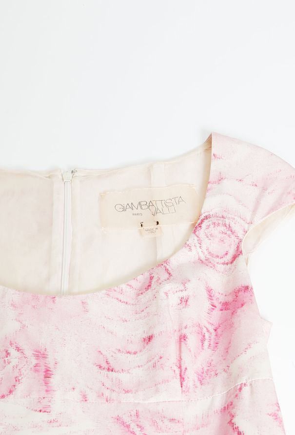 Giambattista Valli Resort 2009 Rose Silk Dress - 4
