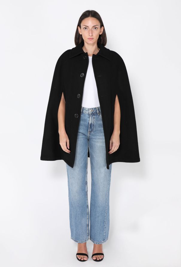 Saint Laurent Classic Wool Cape, 2014 - 3