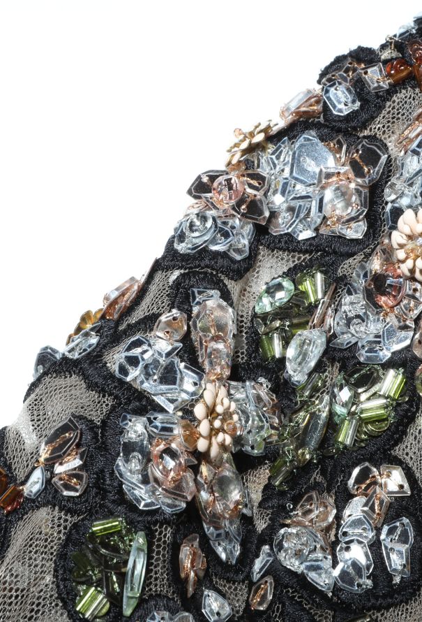 Oscar De La Renta Floral Hand-Embroidered Cape Gown, 2025 - 8