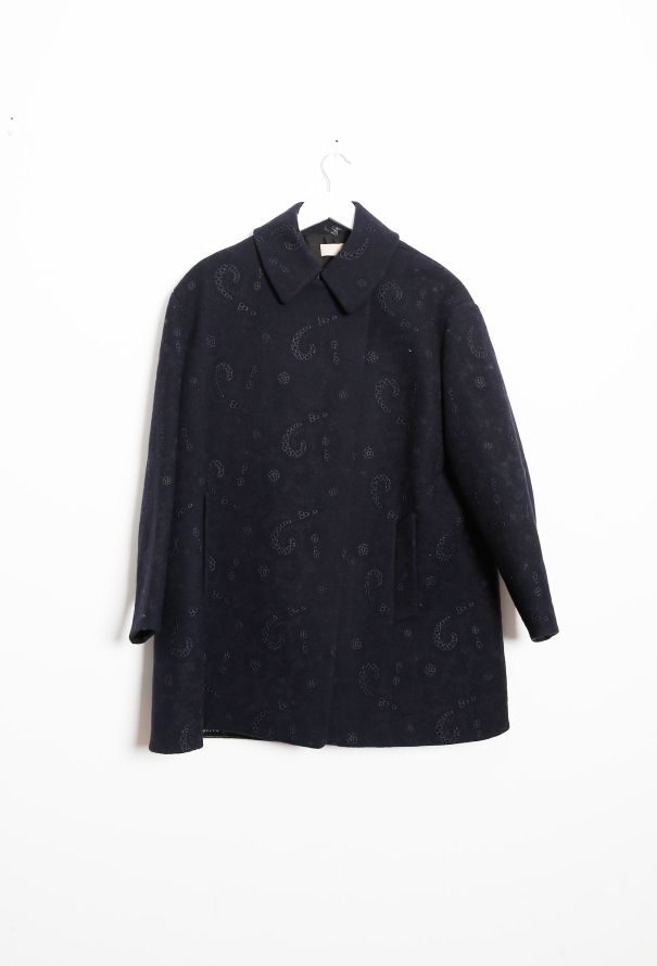 Alaïa Embroidered Textured Coat - 6