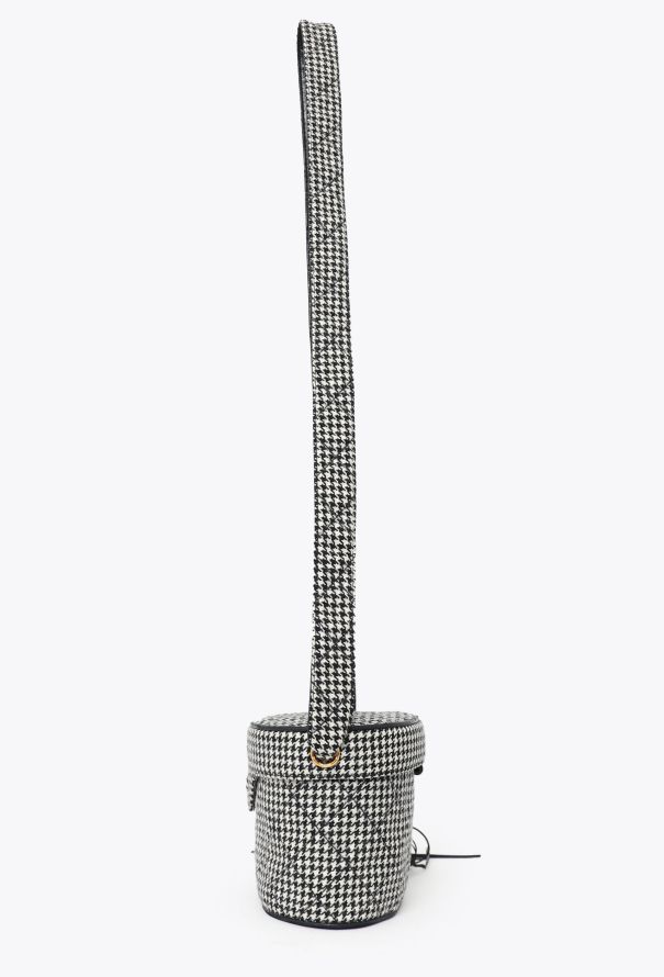 Chanel Vintage Houndstooth Vanity Case - 5