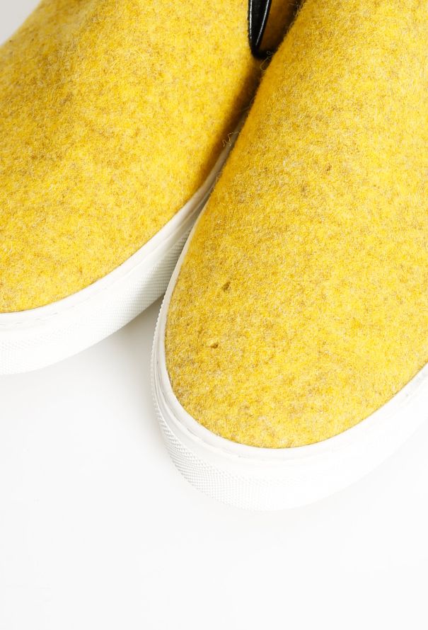 Céline 2014 Felt Slip-On Sneakers - 7