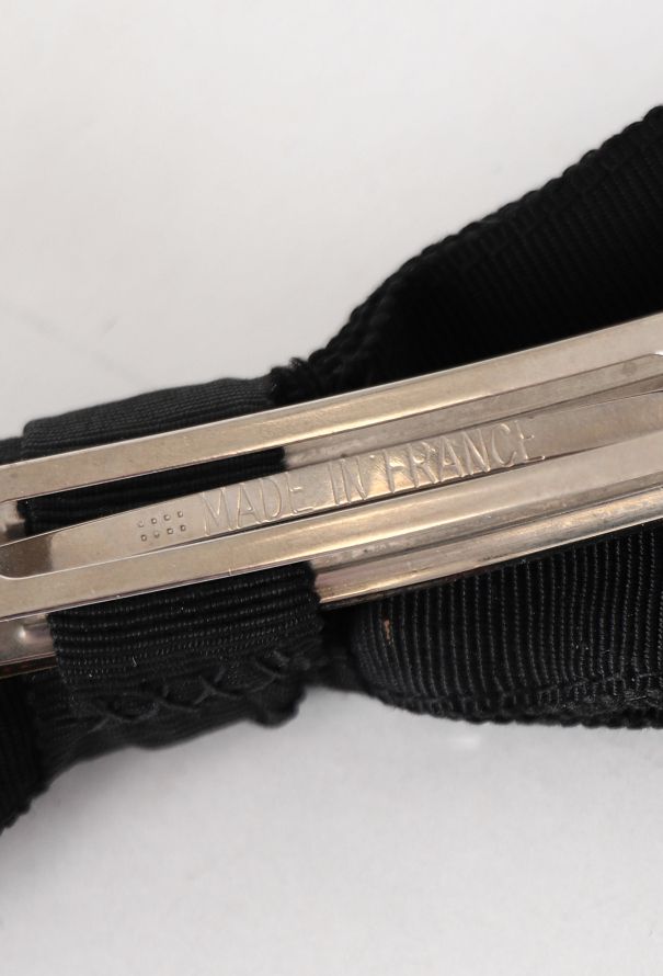 Chanel '70s Grosgrain Bow Hairclip - 6