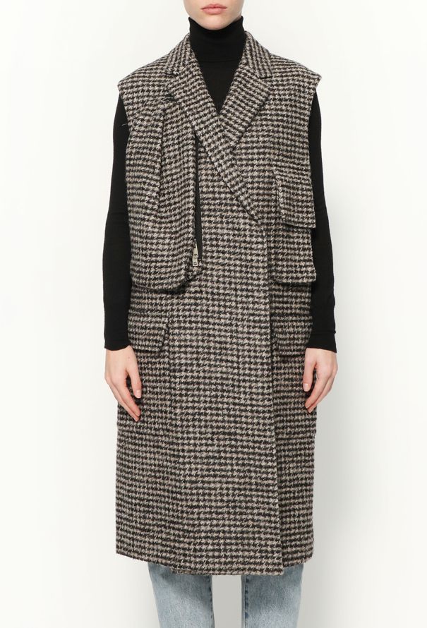 Calvin Klein F/W 2018 Houndstooth Coat - 3