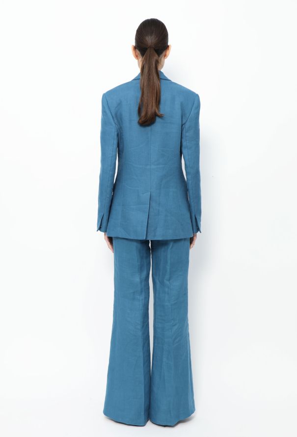 Chloé S/S 2023 Flared Linen Suit - 8