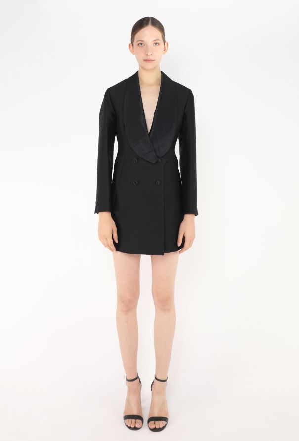 Saint Laurent F/W 2007 Smoking Dress - 1