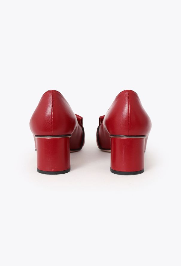 Gucci Fringed Leather Marmont Loafers - 4