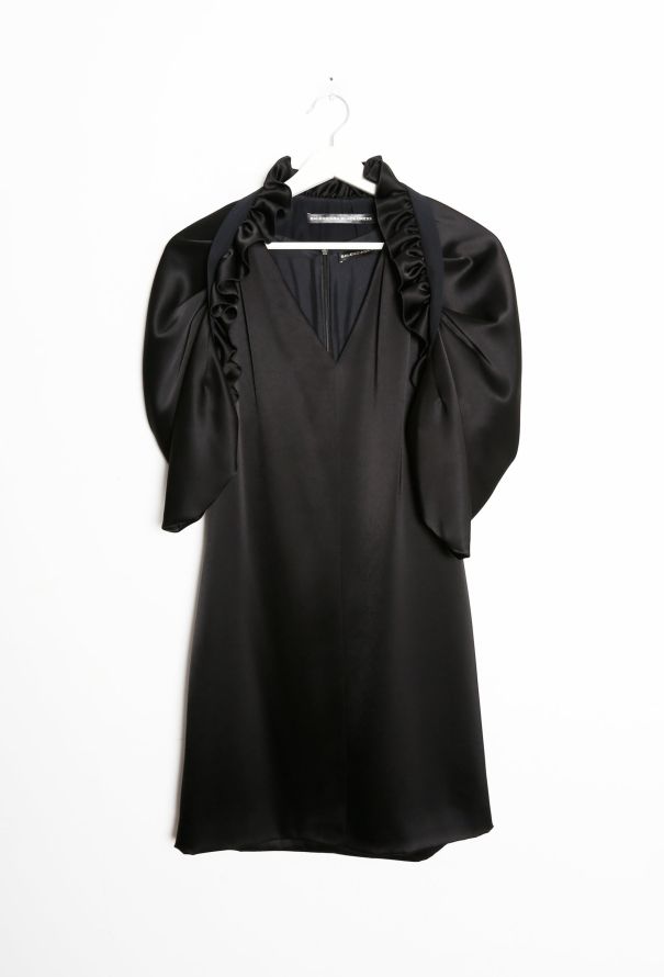Balenciaga Charmeuse Ruffled Bolero Set - 6