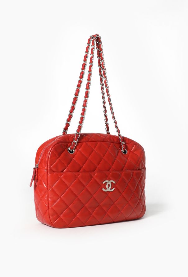 Chanel Red Jumbo Camera Bag - 2