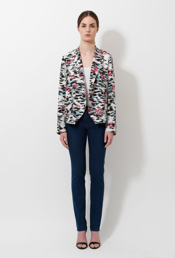 Balenciaga Floral Silk Suit - 6