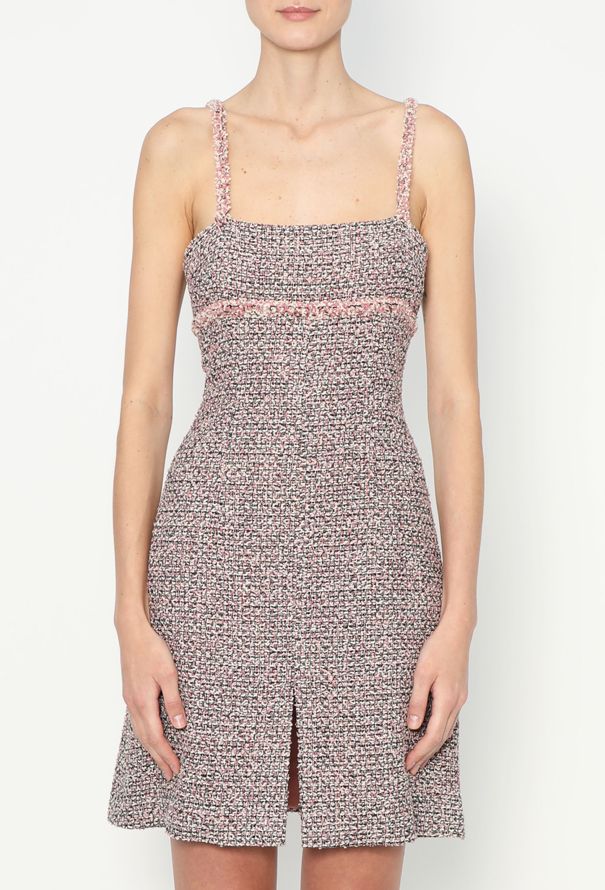 Chanel 2013 Frayed Tweed Dress - 2