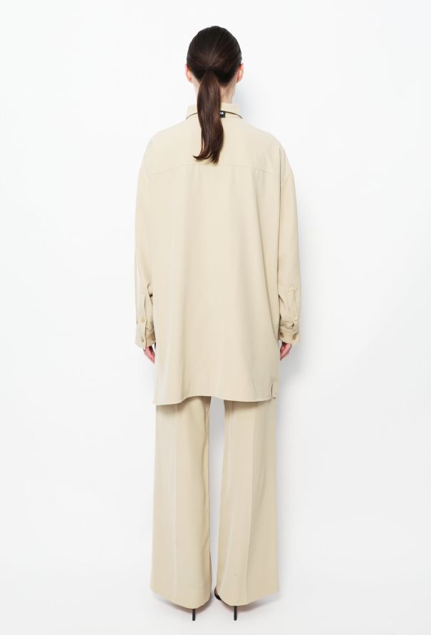 Balenciaga S/S 2019 Beige Ensemble - 6