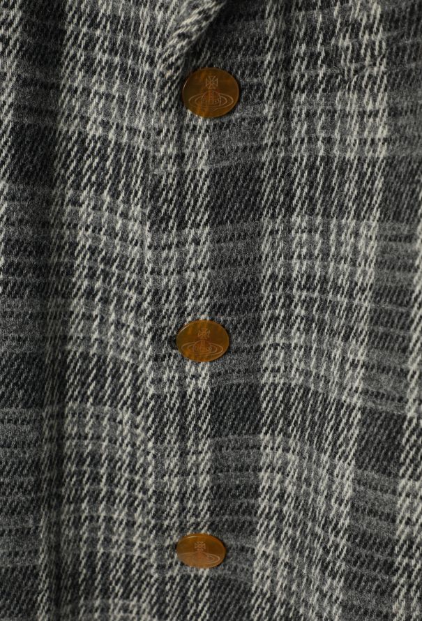 Vivienne Westwood '90s Tailored Tartan Coat - 6