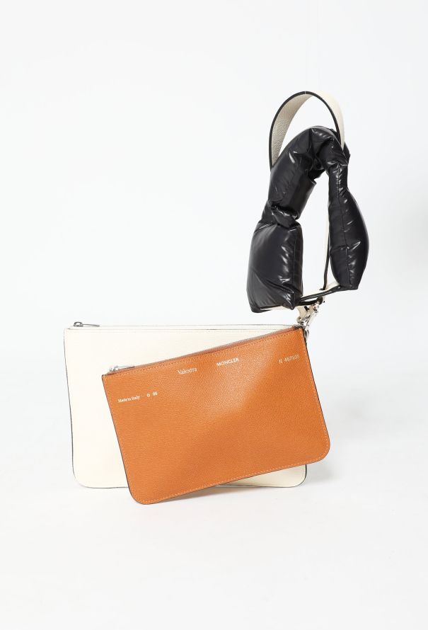 Moncler 2019 x Valextra 'Dado' Puffer Pochette - 1