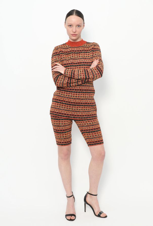 Jean Paul Gaultier '90s Metallic Knit Ensemble - 4