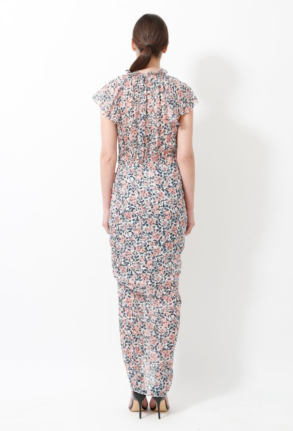 Modern Designers Veronica Beard Ruched Floral Dress - 5