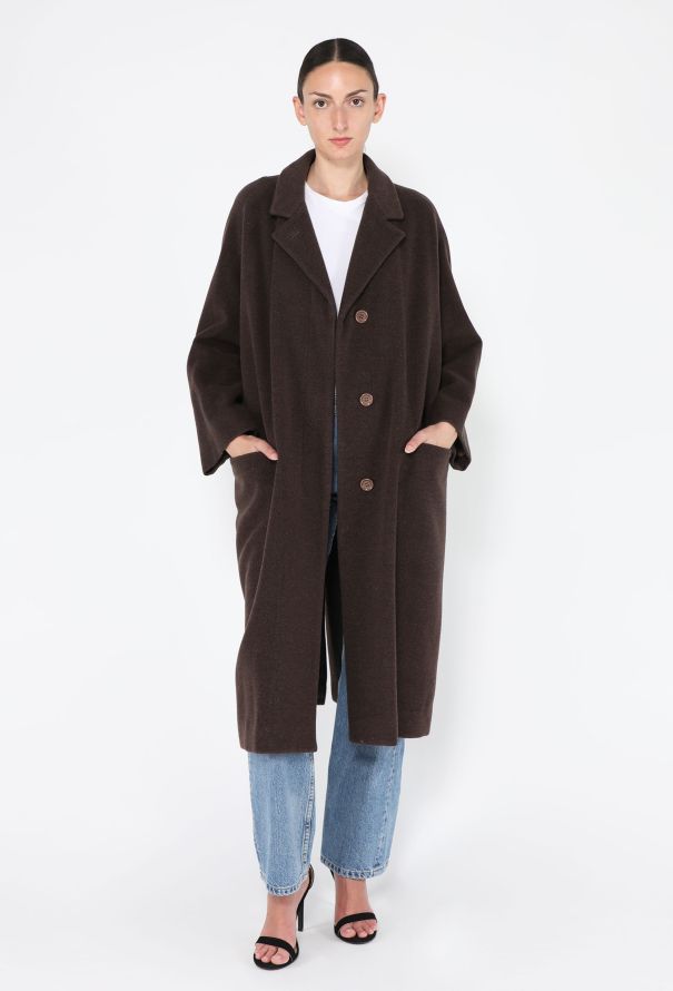 Romeo Gigli Oversized Cocoon Coat, 1990s - 1