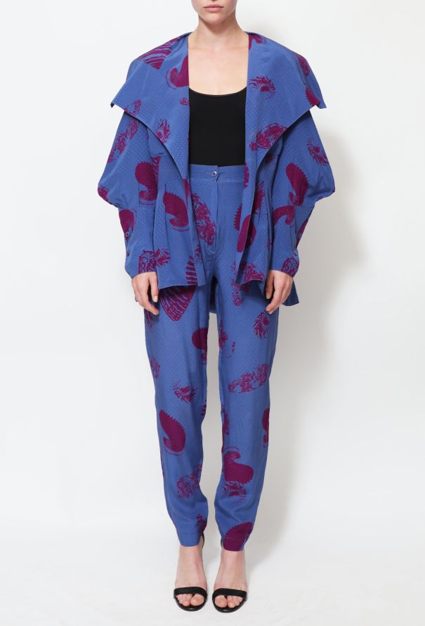 Exquisite Vintage Montana '80s Dotted Motif Ensemble - 2