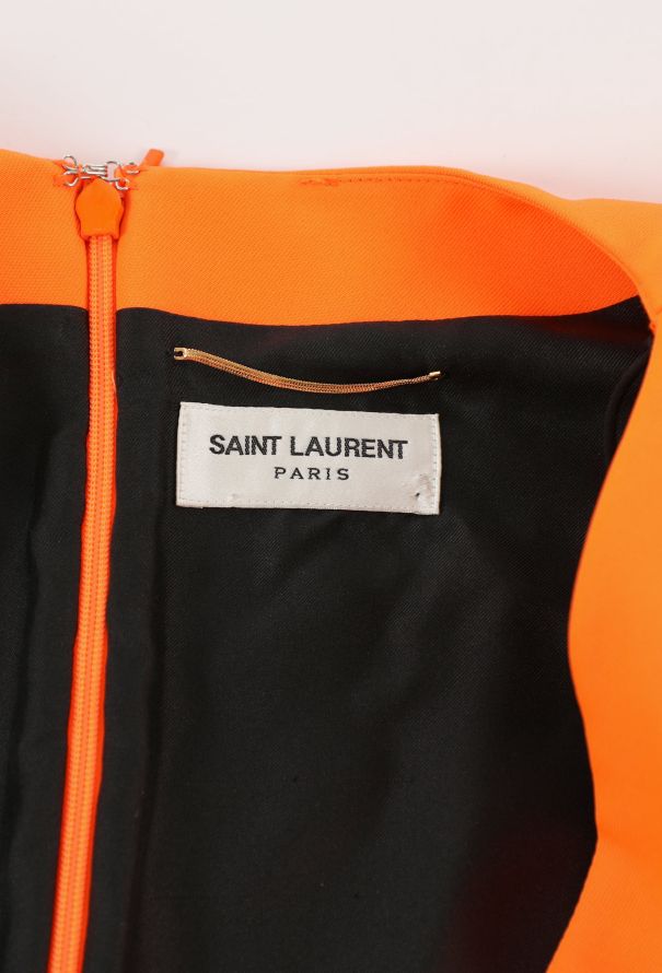 Saint Laurent F/W 2019 Sculpted Shoulder Dress - 6