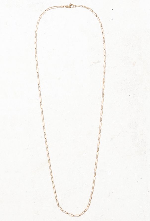 Vintage Fine Jewelry Fine 18k Yellow Gold Horse-Mesh Chain Necklace - 1